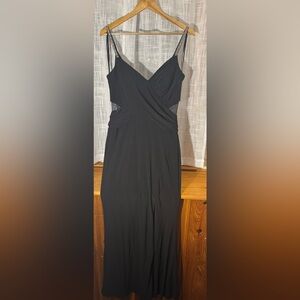 Xscape Black Backless Dress